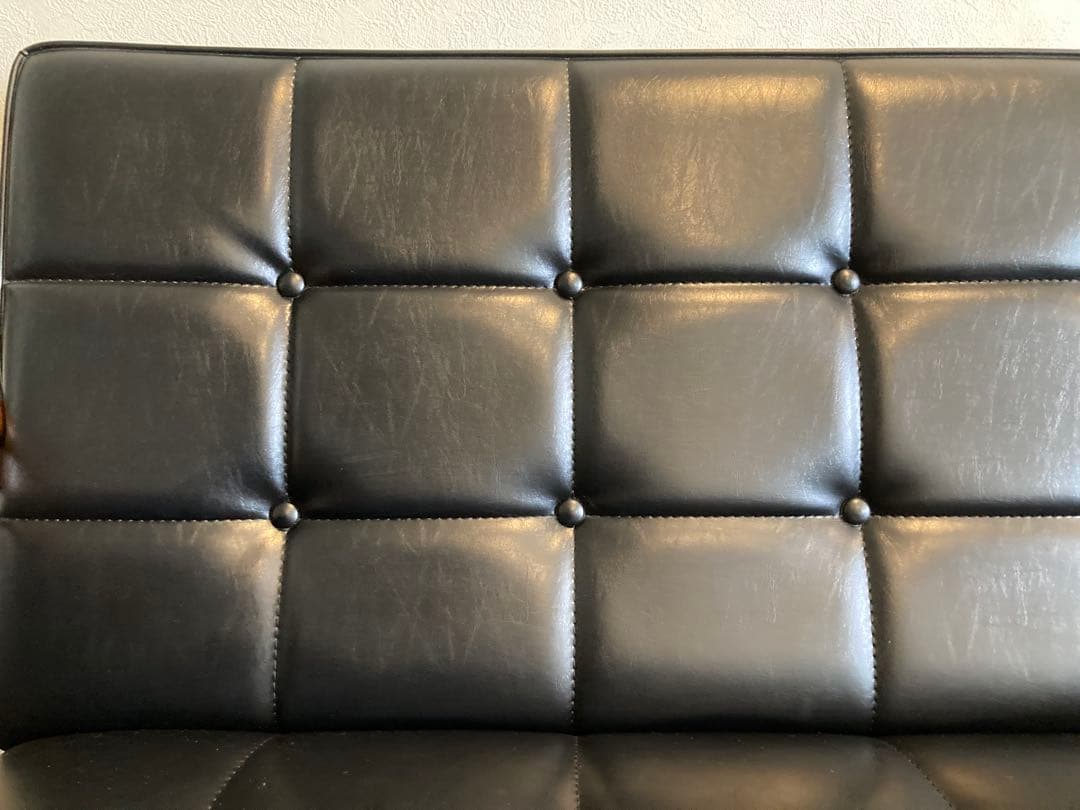 カリモク60Kチェア2￼シーターブラック送料込み