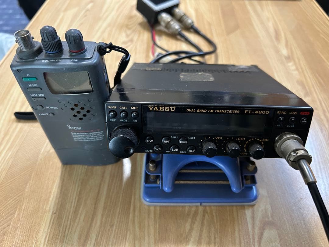 追加しました　YAESU FT-4800 &ICOM IC-3i 10394