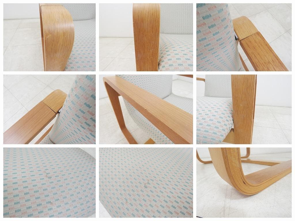 天童木工 松村勝男 イージーチェア ジャパニーズモダン シングルソファ ②