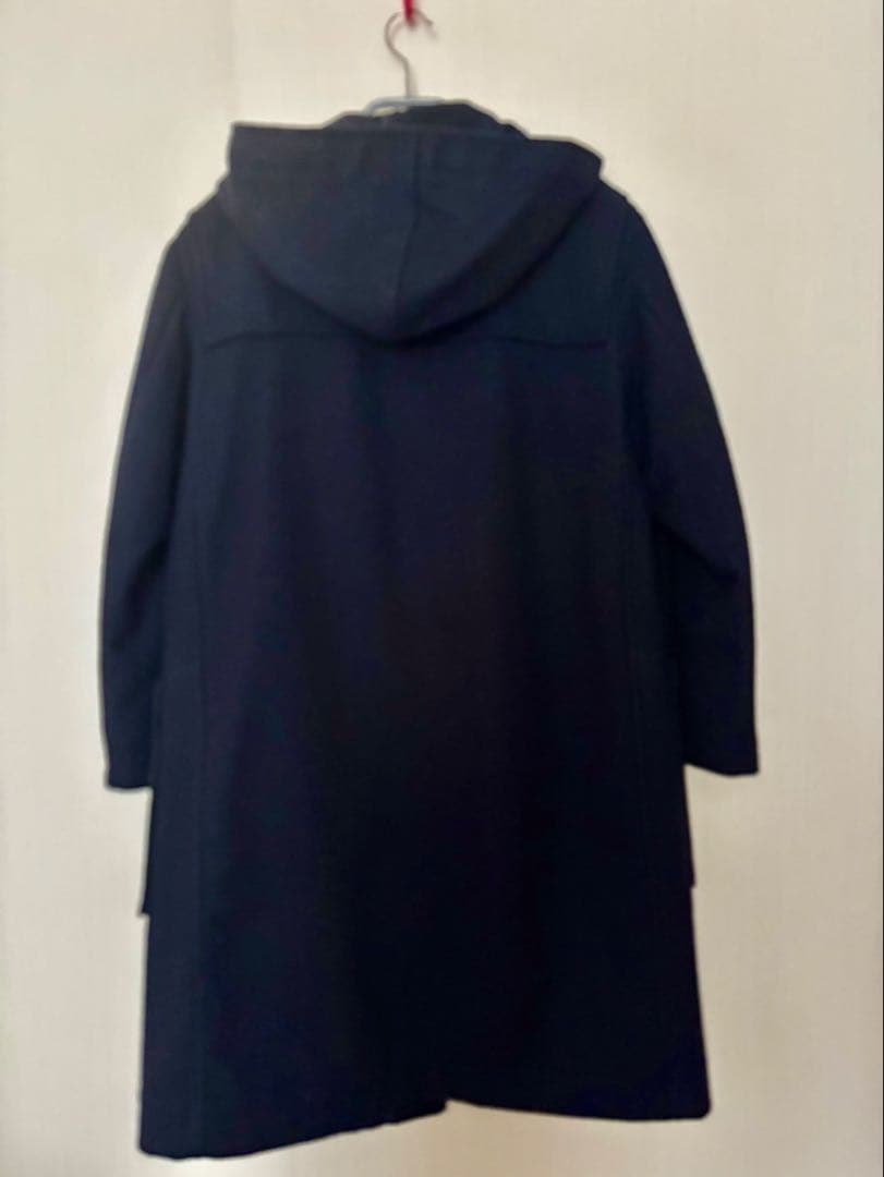 MHL. エムエイチエル　ダッフルコート ネイビー サイズII