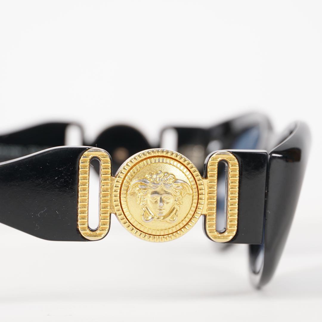 【美品✨】ヴェルサーチ サングラス メデューサ ブラック ゴールド