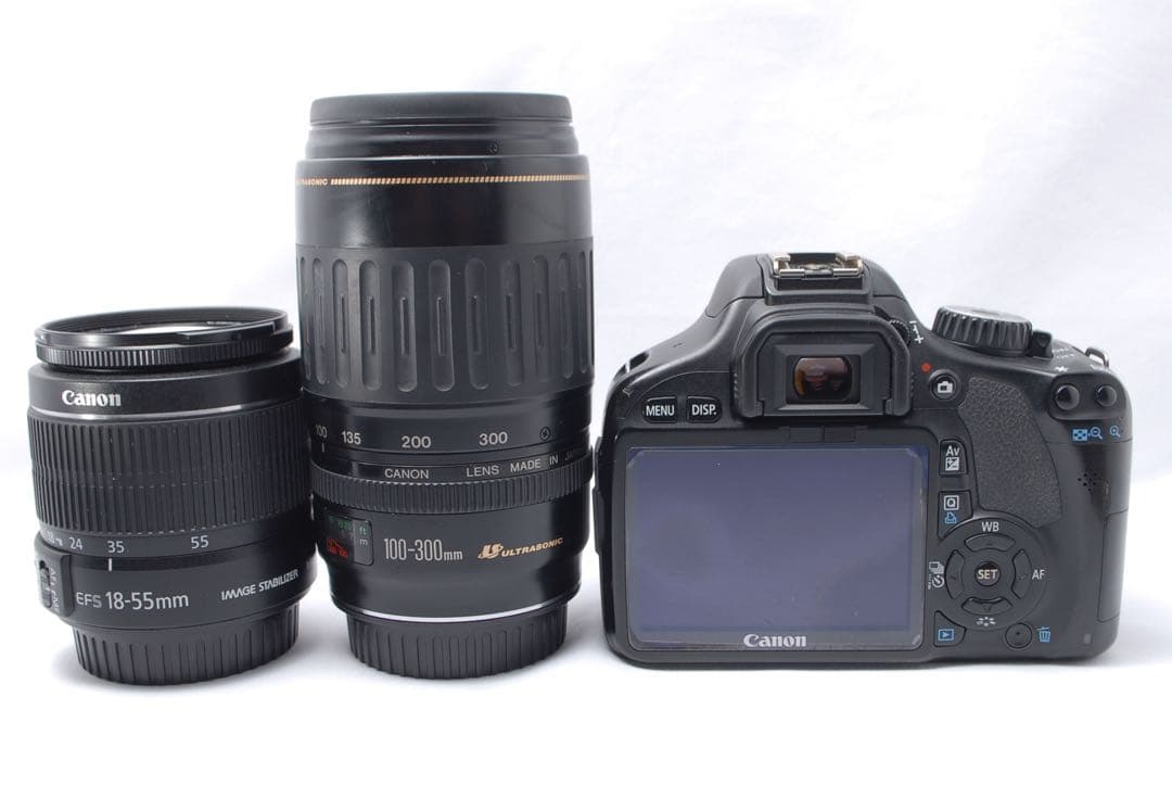 ✨豪華ダブルレンズセット✨Canon kiss X4✨手ぶれ補正レンズ✨一眼レフ