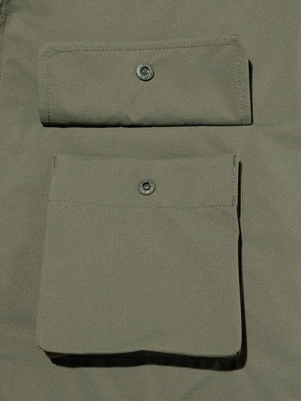 GU×ENGENNERDGARMENTS パデッドシェルパーカー オリーブM新品