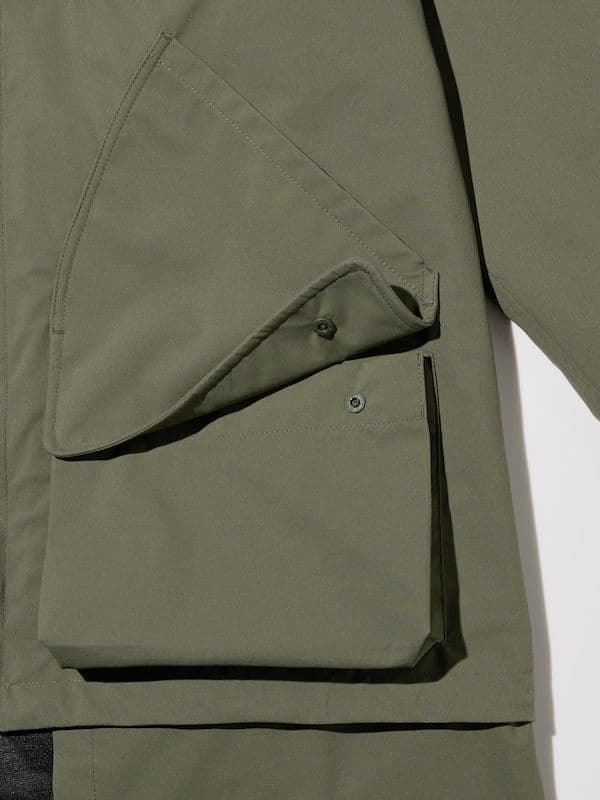 GU×ENGENNERDGARMENTS パデッドシェルパーカー オリーブM新品