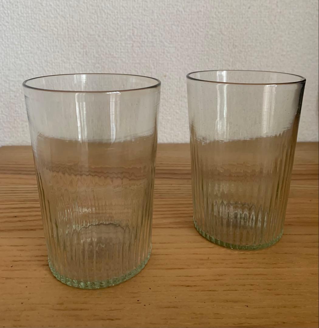 【新品】小澄正雄　しのぎグラス　2個セット
