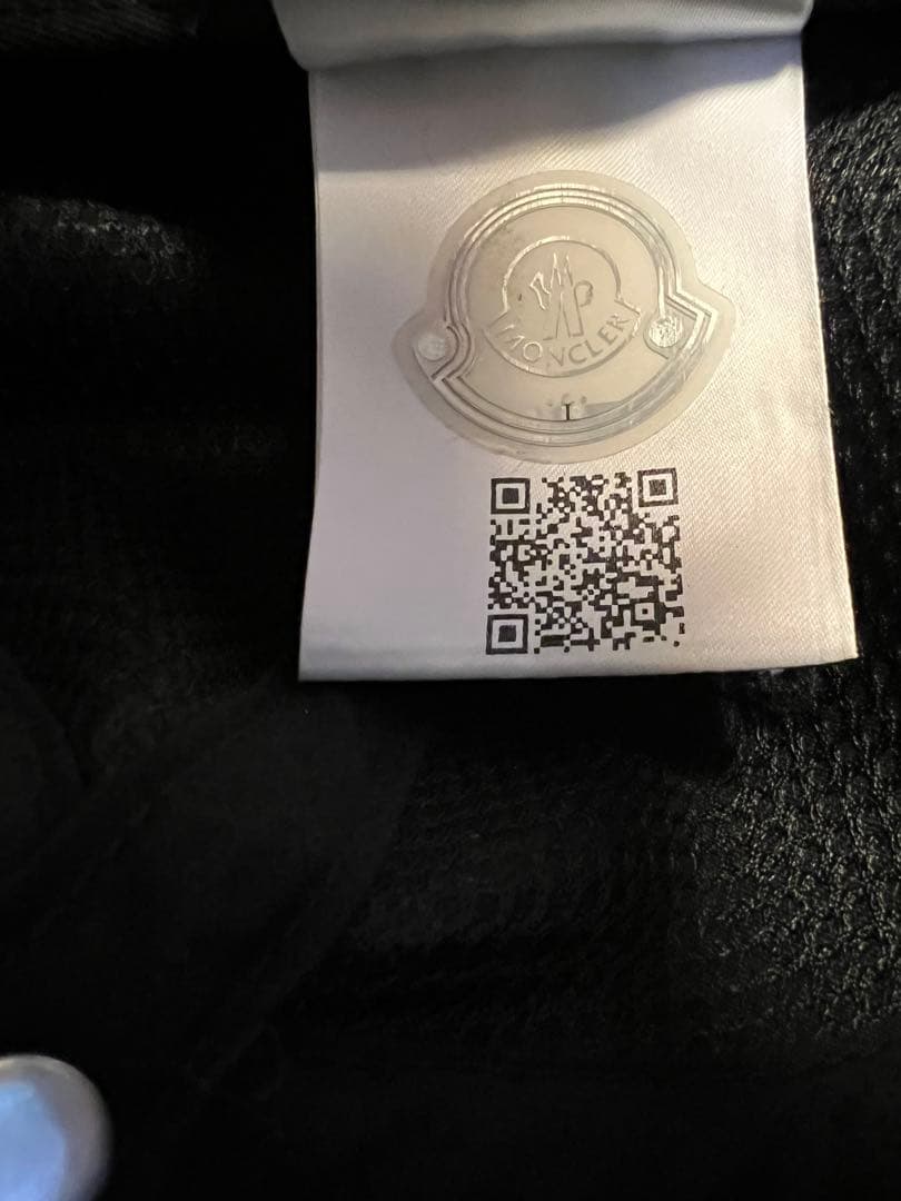 Moncler ブラック ベースボールキャップ