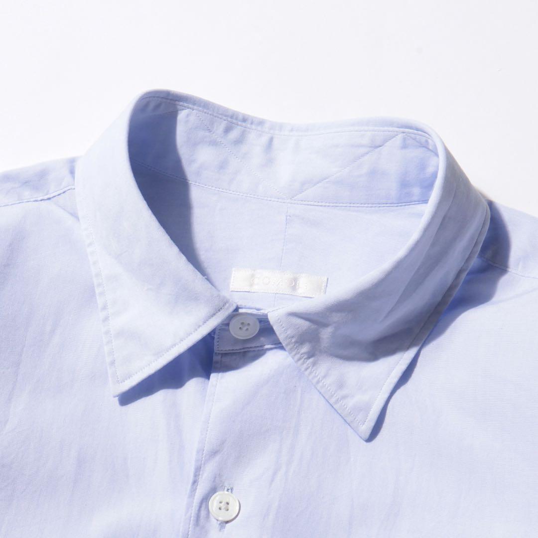 【希少】コモリシャツ　18aw限定sax