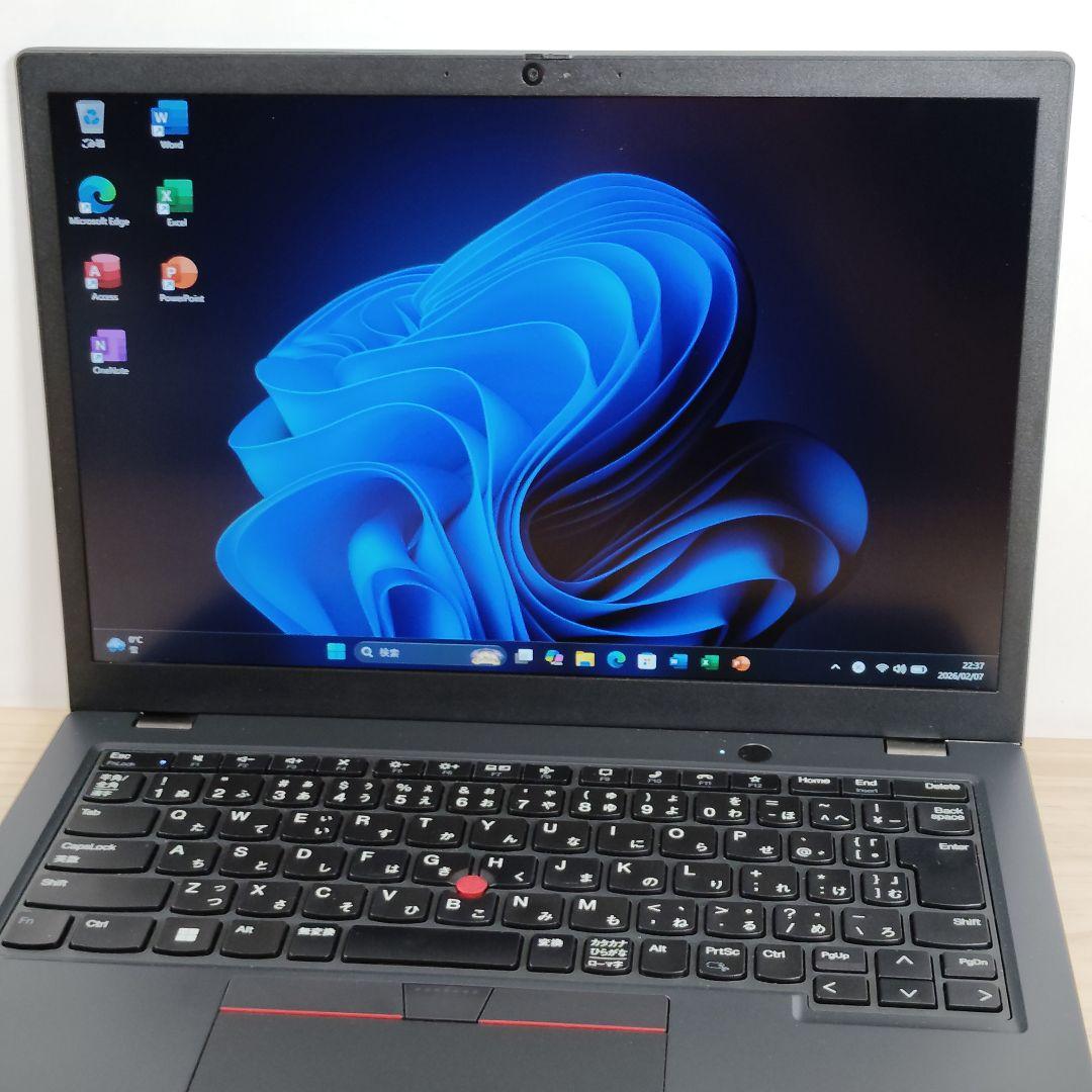 極美品 ThinkPad L13 Gen3 爆速12世代i7 16GB 1TB