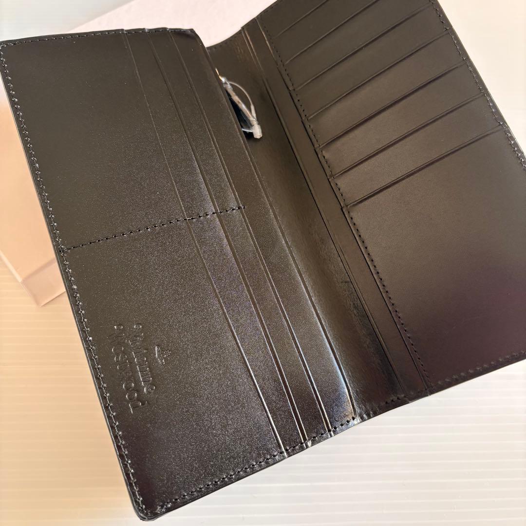 VivienneWestwood ヴィヴィアンウエストウッド 長財布 牛革 黒