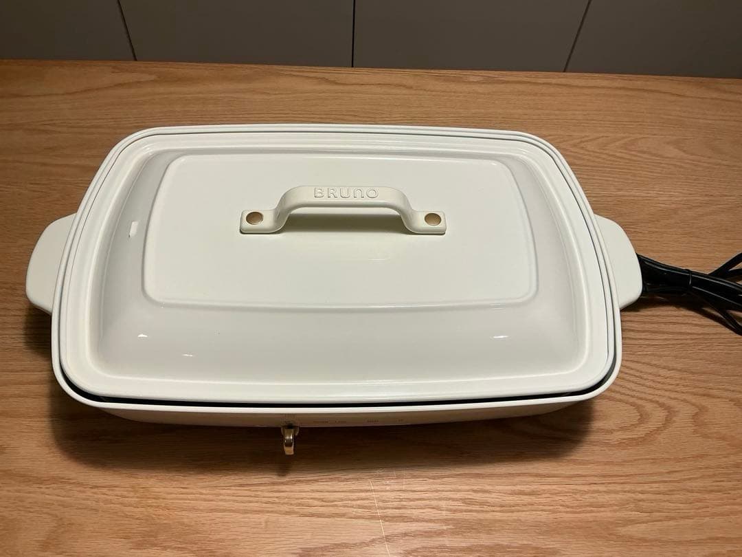 BRUNO ホットプレート グランデサイズ　ホワイト