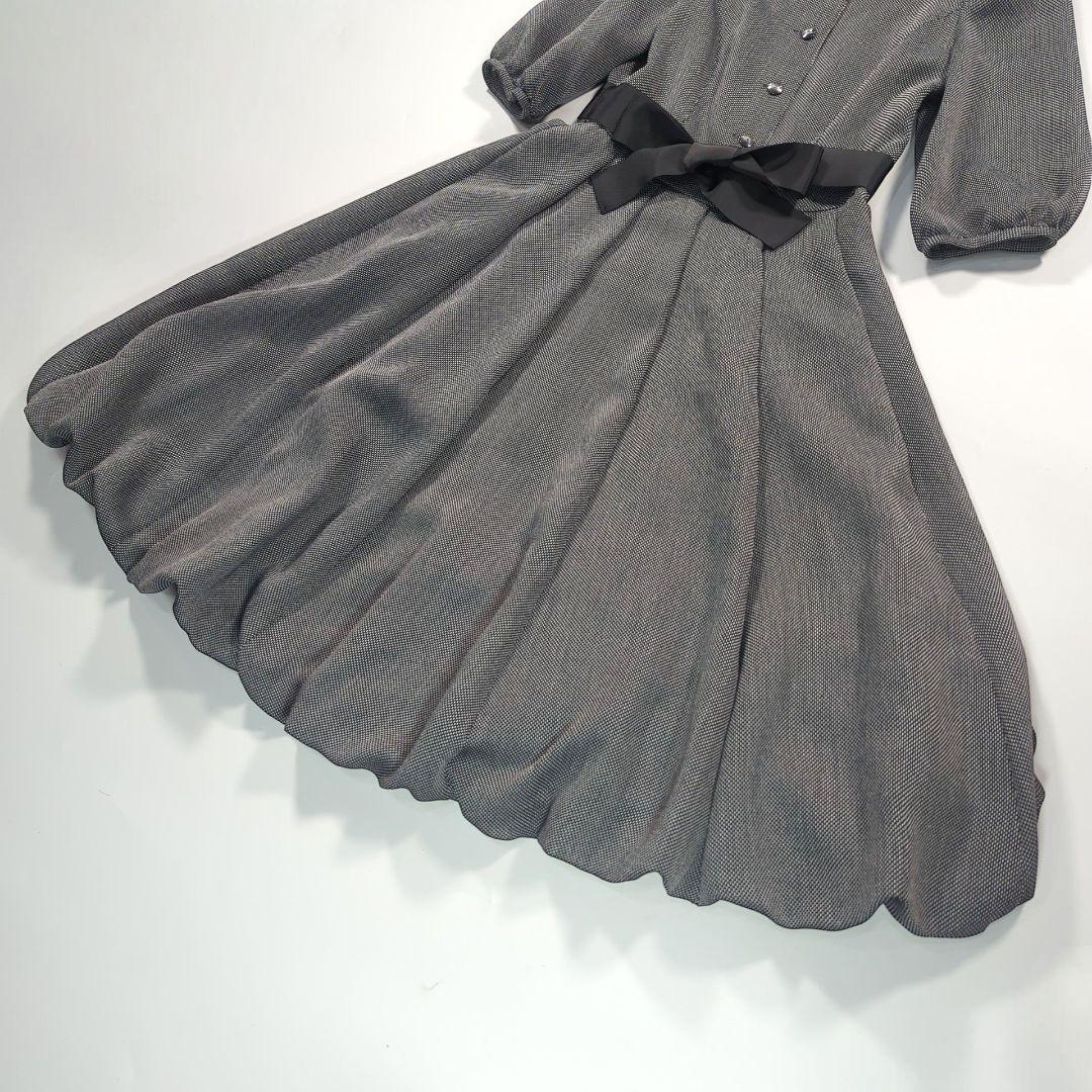 エムズグレイシー　バルーンシルエットワンピース　ドレス 2025AW ３６