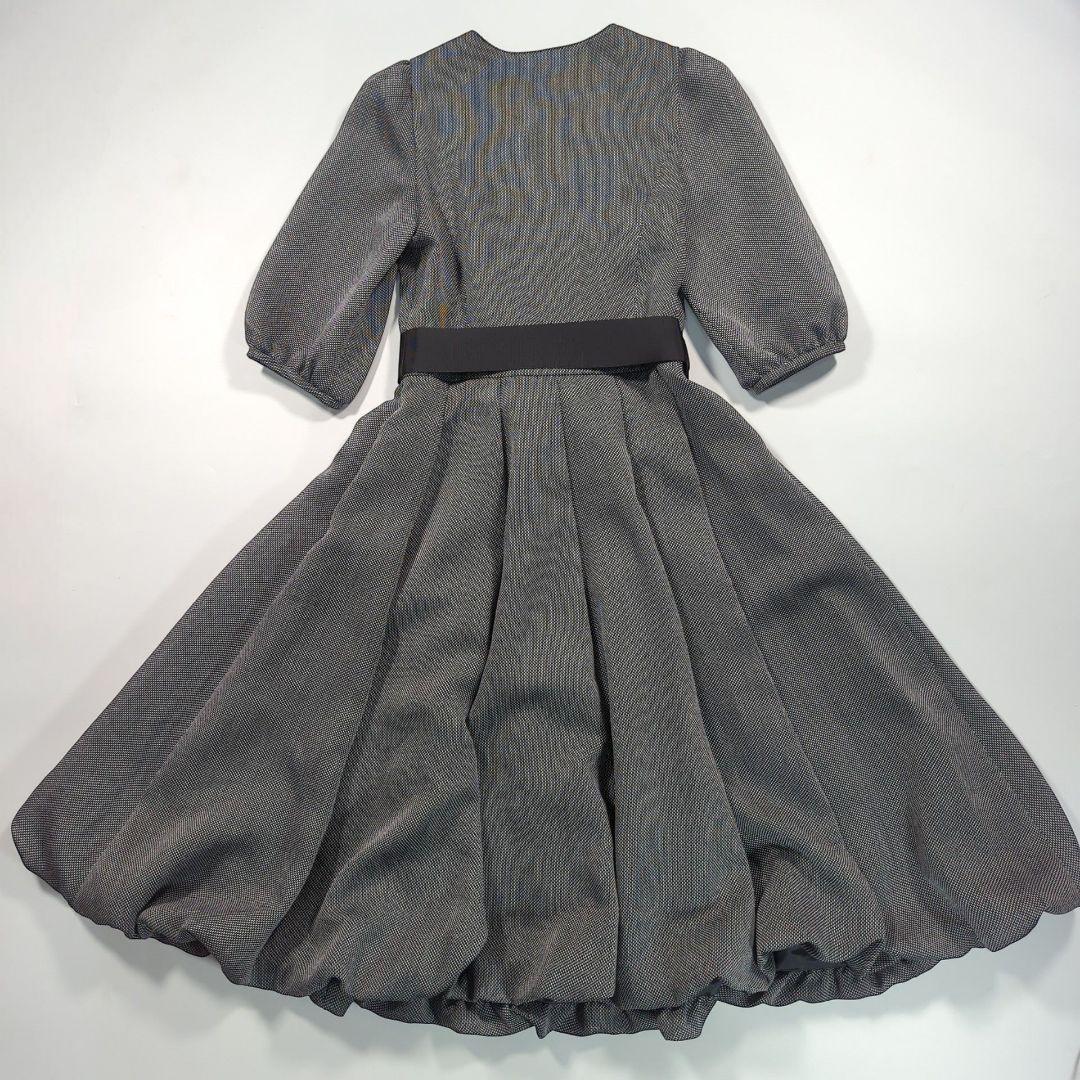 エムズグレイシー　バルーンシルエットワンピース　ドレス 2025AW ３６