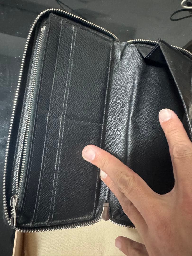 D*i様 Louis Vuitton 長財布 ブラック・チェック柄