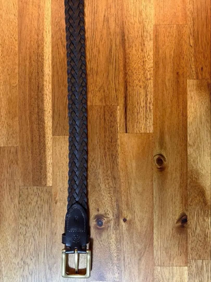 [早期販売希望:ほぼ未使用]Brooks Brothers メッシュベルト