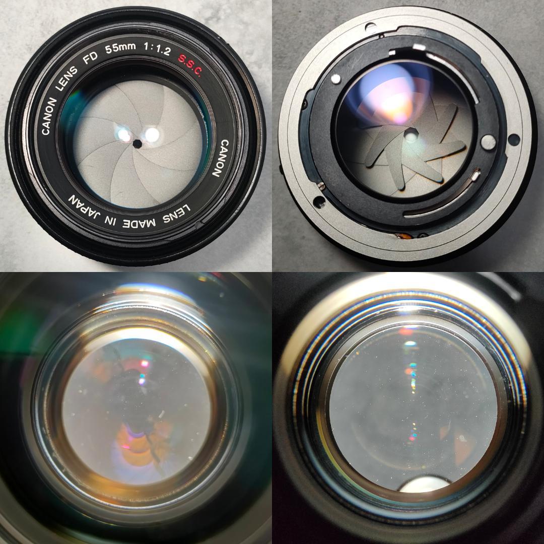 光学綺麗 Canon FD 55mm f1.2 s.s.c.