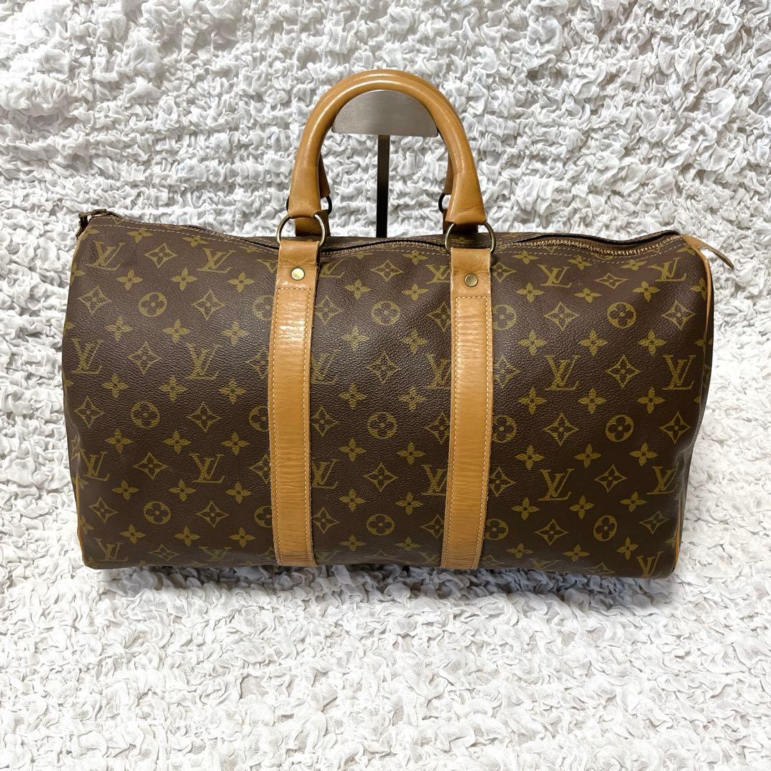 LOUIS VUITTON ルイ・ヴィトン　モノグラム キーポル45 ボストン