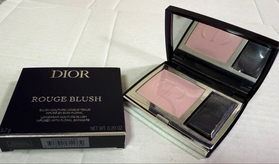 再値下げ↓↓ディオール 限定 ブラッシュ（チーク）　280ローズポプリン マット