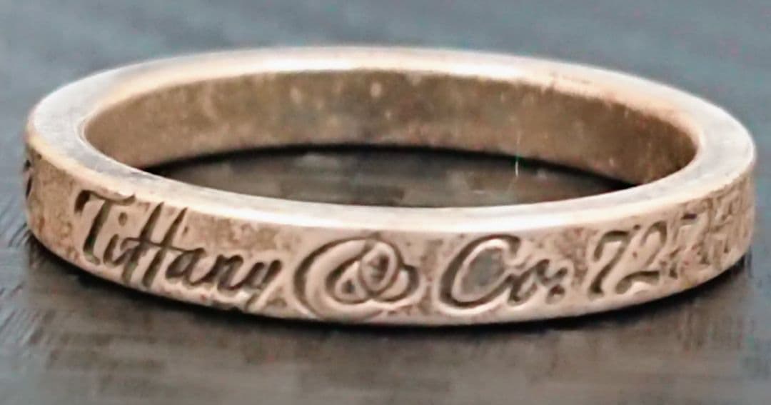 H1 ティファニー ニューヨーク ノーツナローリング SILVER 指輪
