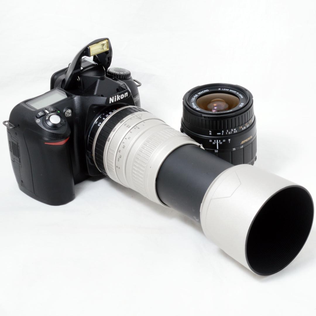 ⭐️良品⭐️Nikon ニコン D50 ダブルズームセット★ショット数5238★