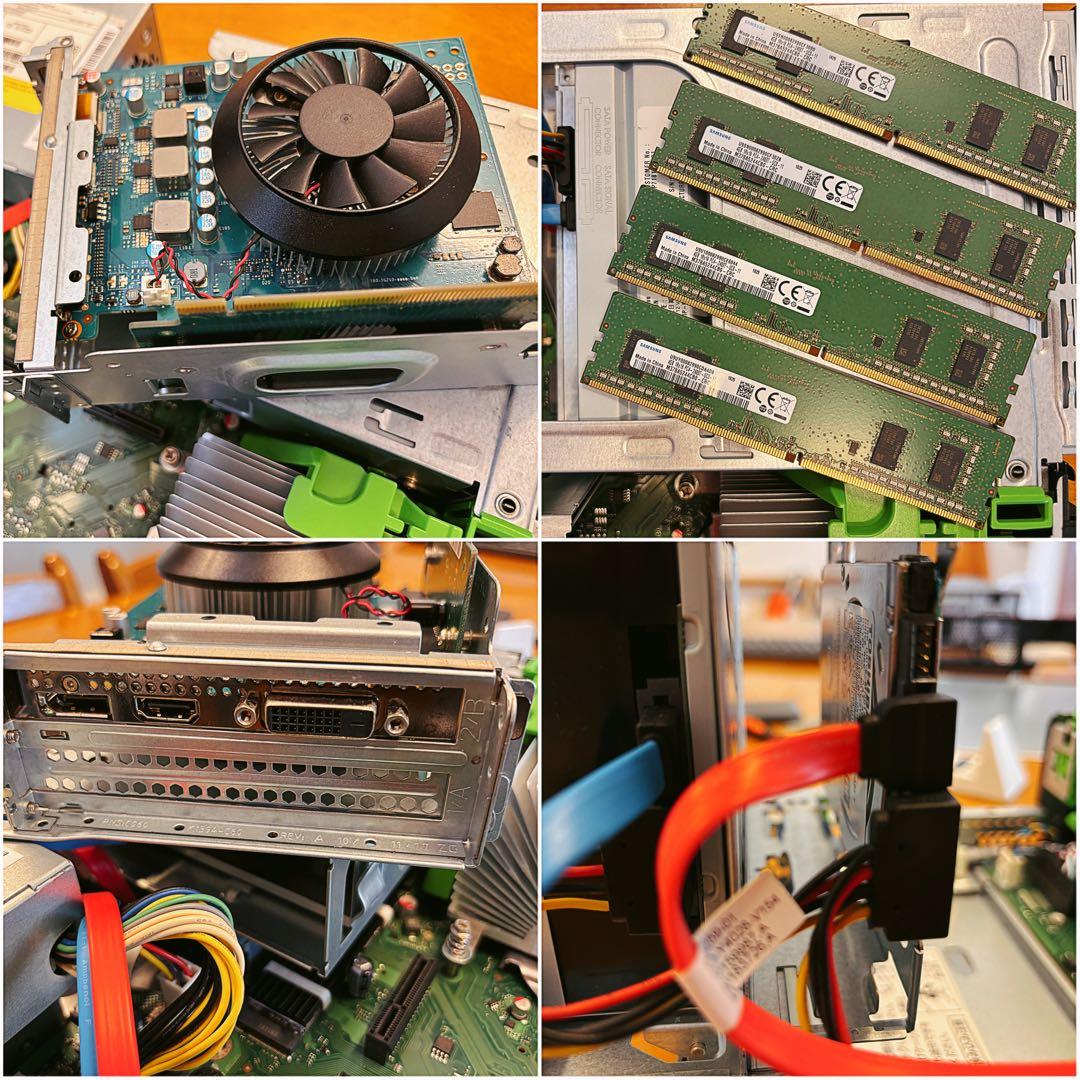 本日18時迄値下げ　FUJITSU D588/V GTX1050搭載デスクトップ