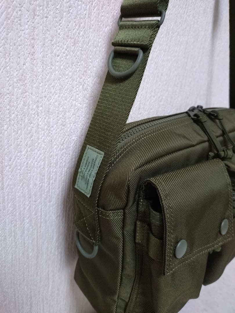 【極美品】ポーター　ユニット　ショルダーバッグ　グリーン　オリーブ　カーキ