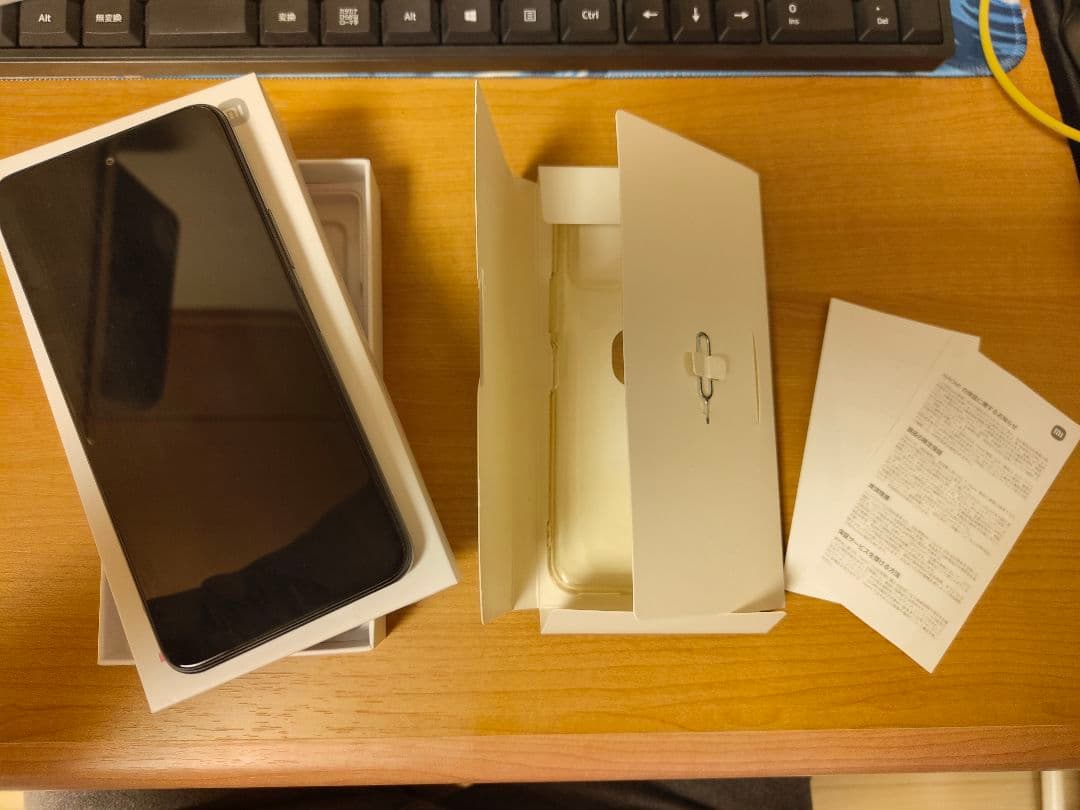 【美品】Redmi Note 10T アジュールブラック SIMフリー版