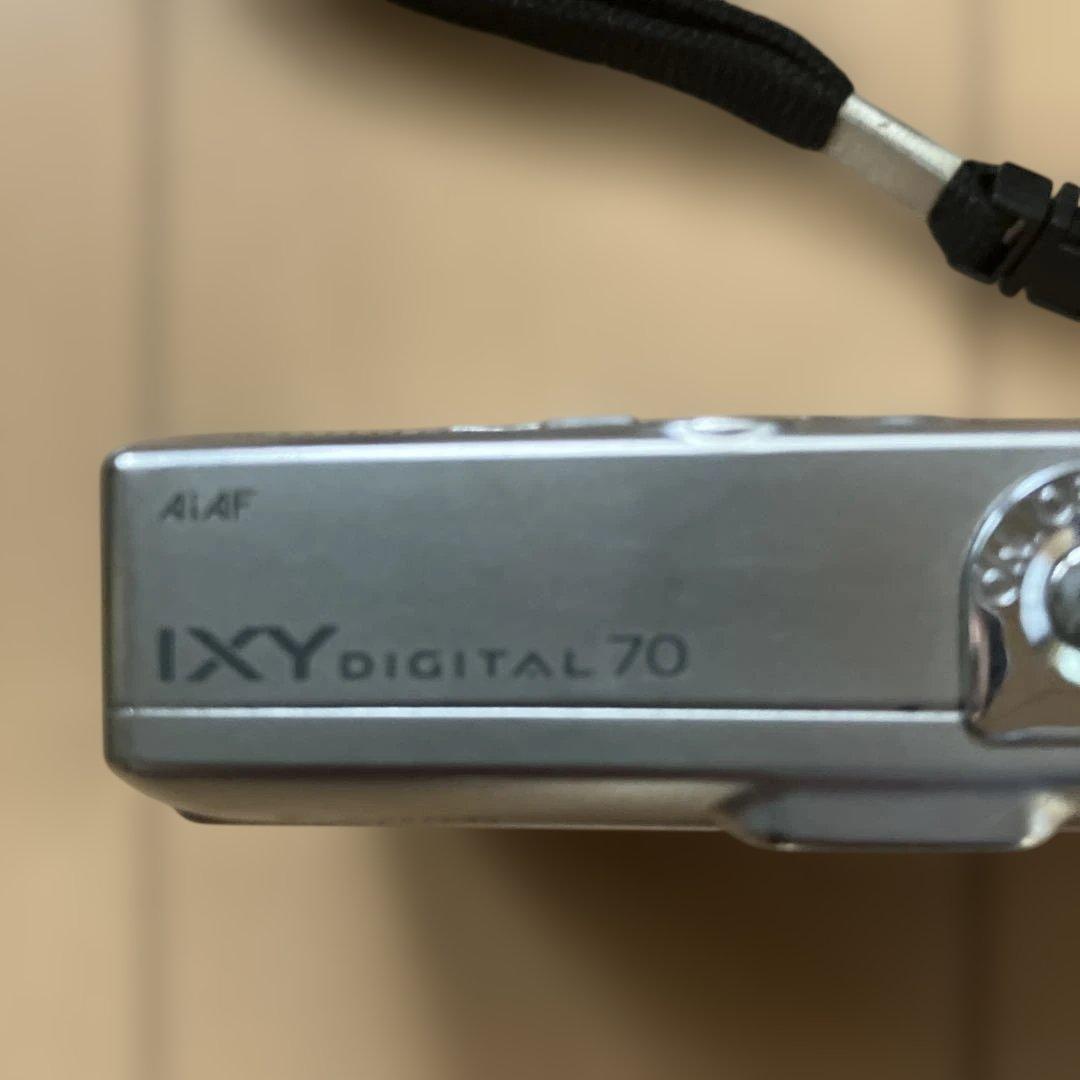 Canon IXY DIGITAL 70 本体 + バッテリー + ケース