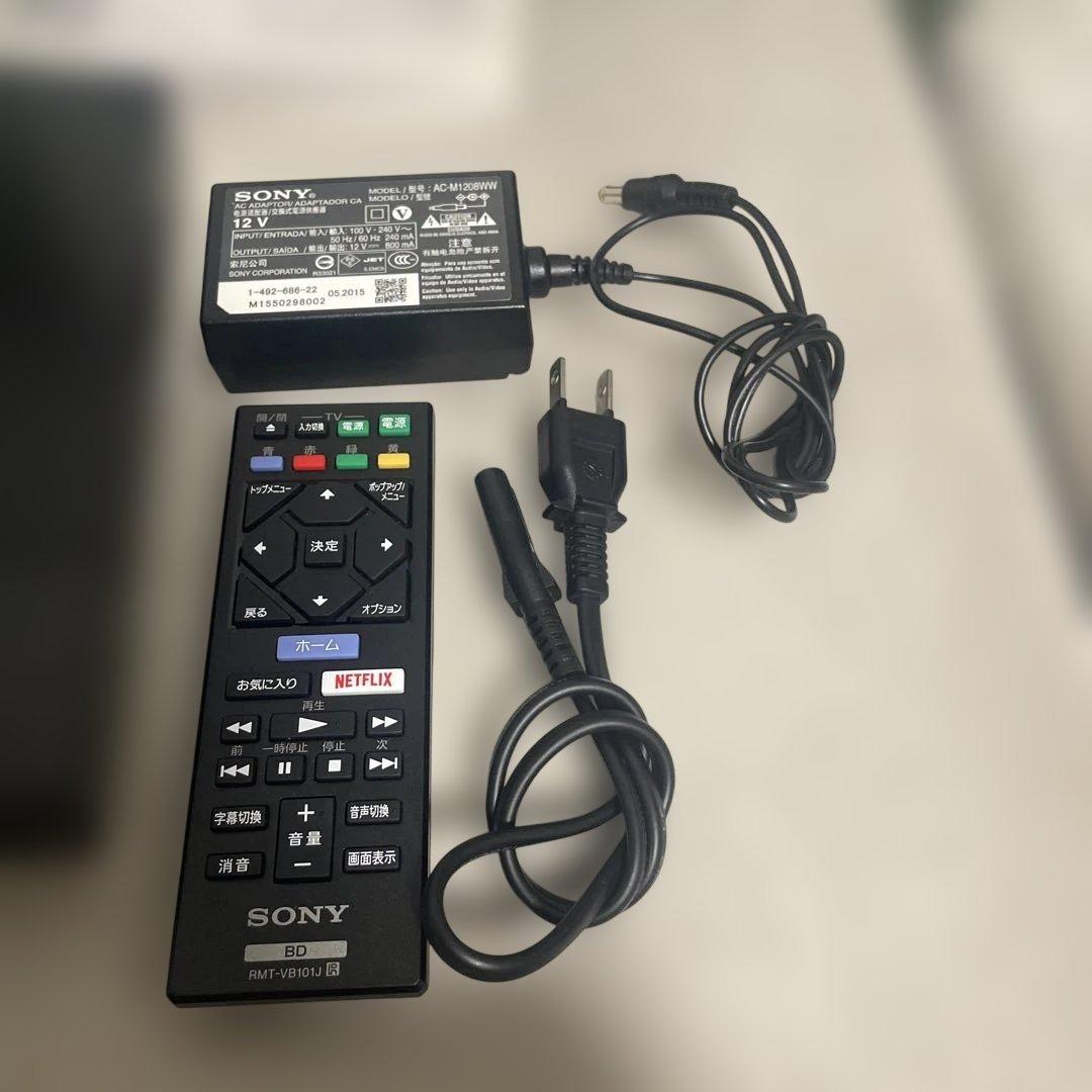 SONY BDP-S1500 ブルーレイプレーヤー HDMIケーブル付き 外箱有