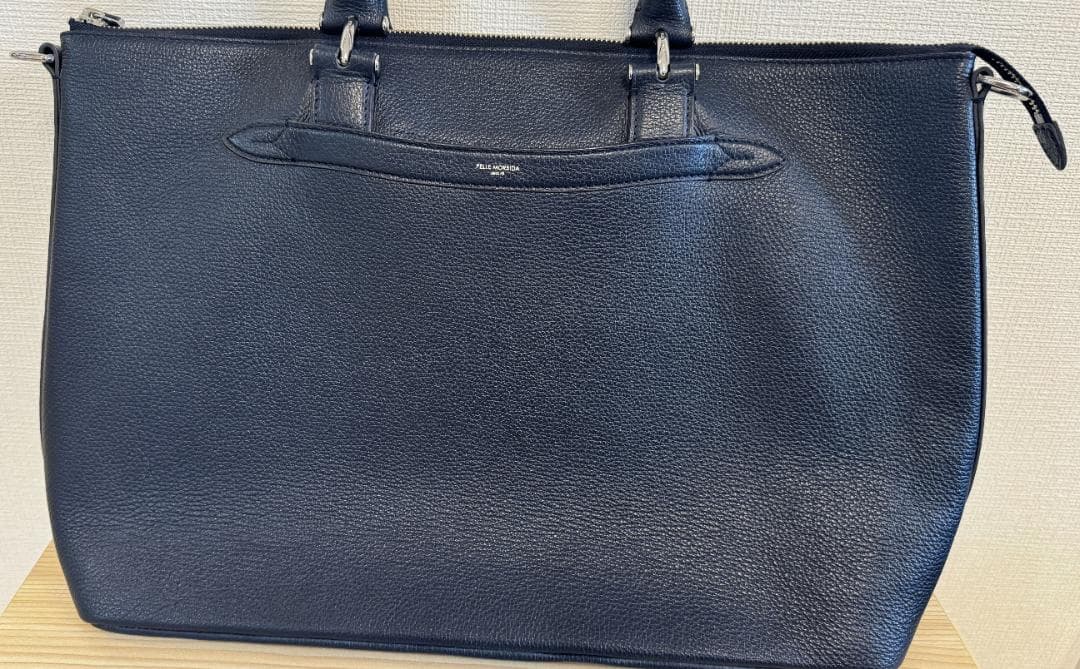 ペッレモルビダ 9B101-トートバッグ・deck/9・NAVY