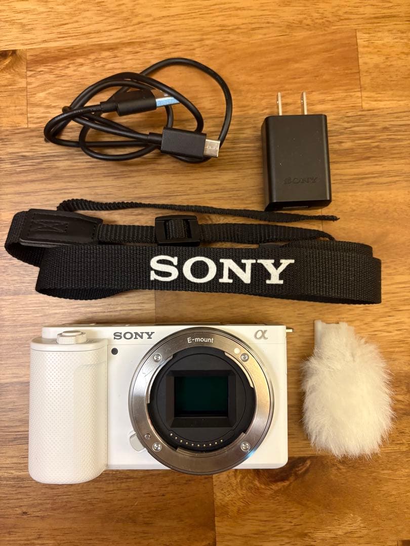 最終値下　美品 ショット数784 sony zv-e10 ホワイト