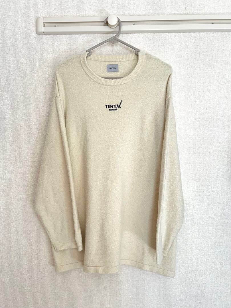 【廃盤】TENTIAL BAKUNE ソフトニットパジャマS-M上下セット