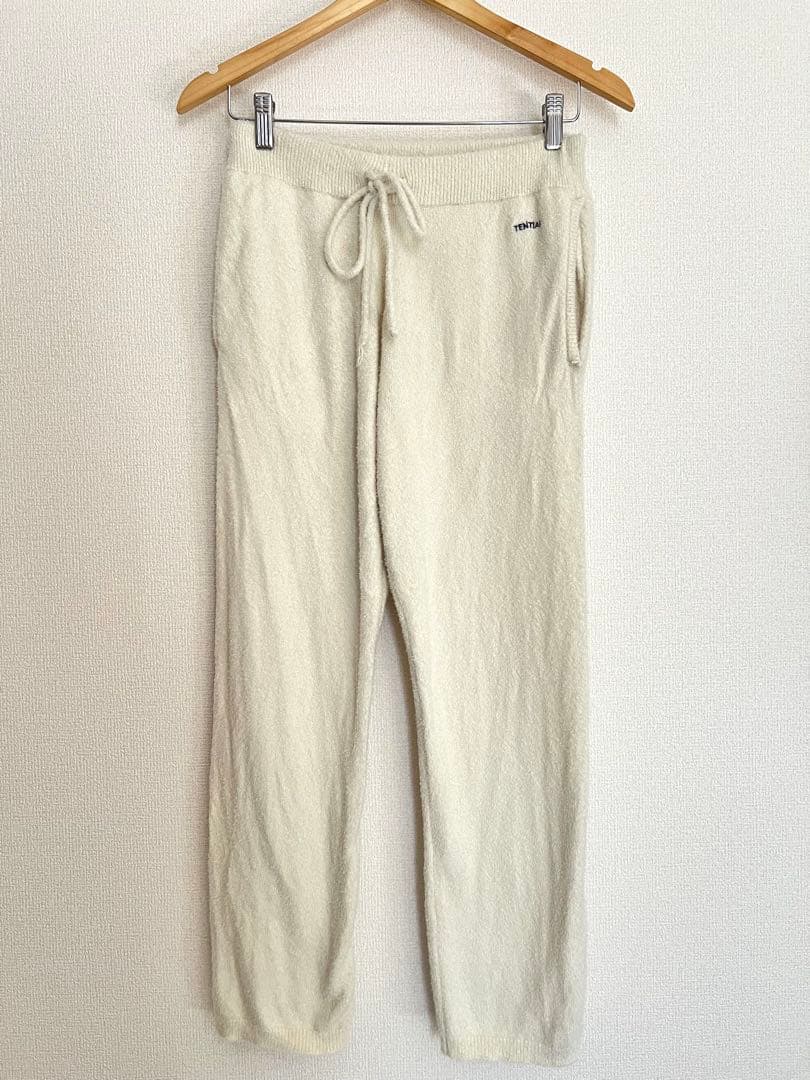 【廃盤】TENTIAL BAKUNE ソフトニットパジャマS-M上下セット