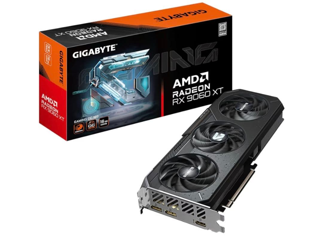 グラフィックボード・グラボ・ビデオカード GIGABYTE Radeon RX 9060 XT 16GB