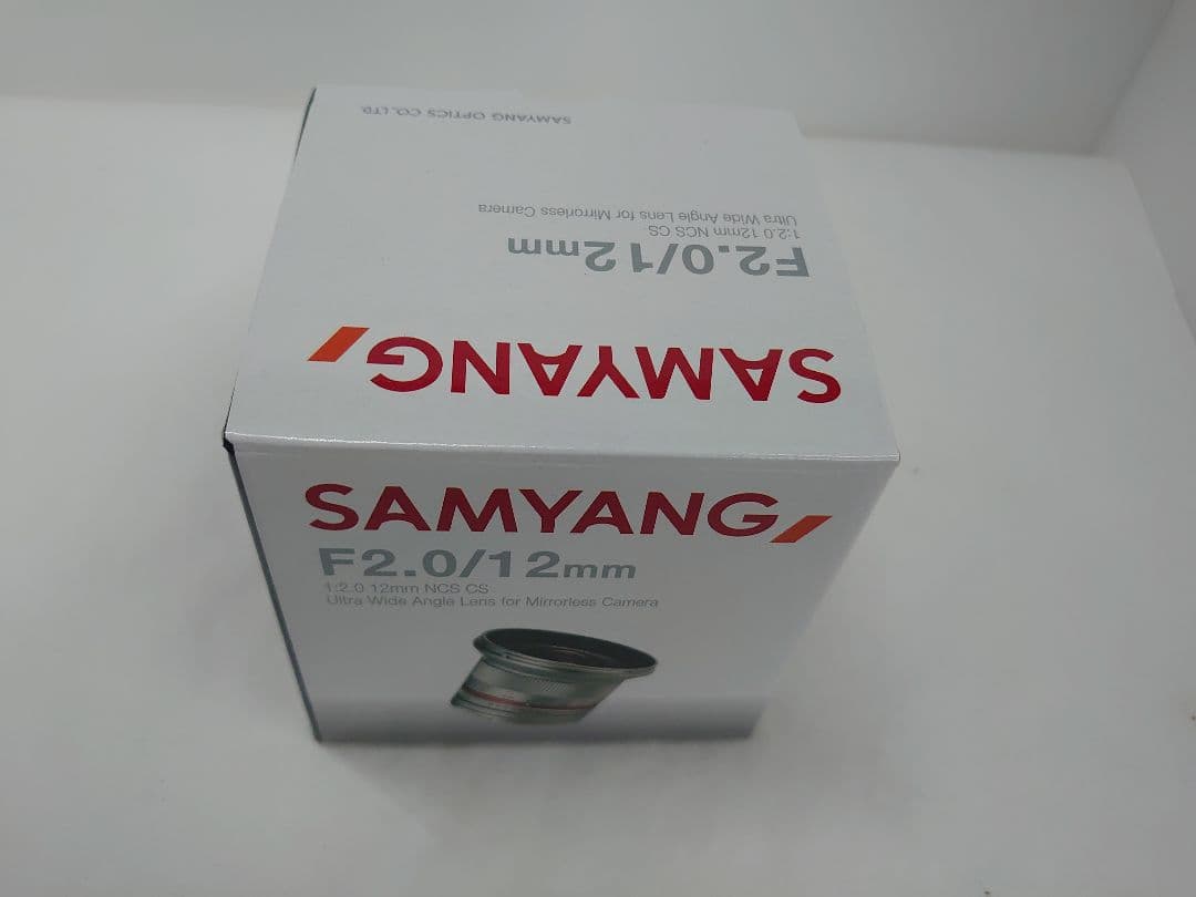 SAMYANG F2.0/12mm Xマウント単焦点レンズ
