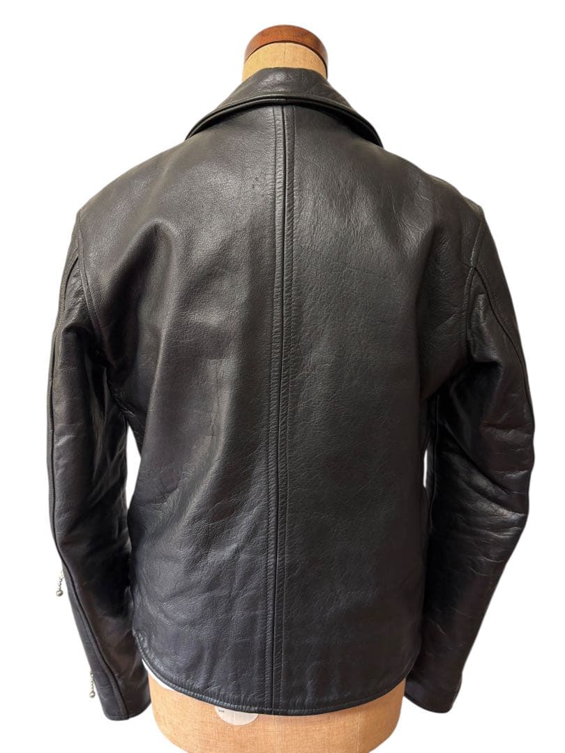 HORN WORKS UK ライダース ジャケット 黒 サイズ3 xpv