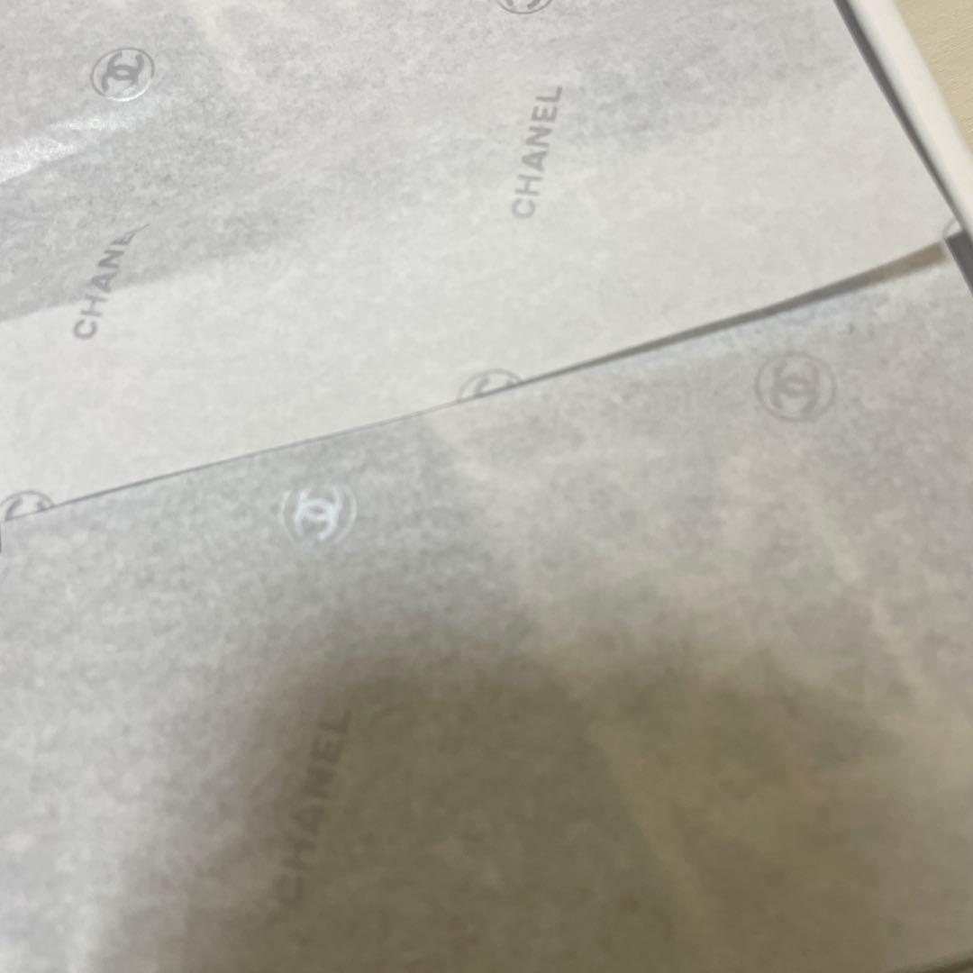 未使用 CHANEL エッフェル塔 ノベルティ 大判マフラー　ストール ブラック