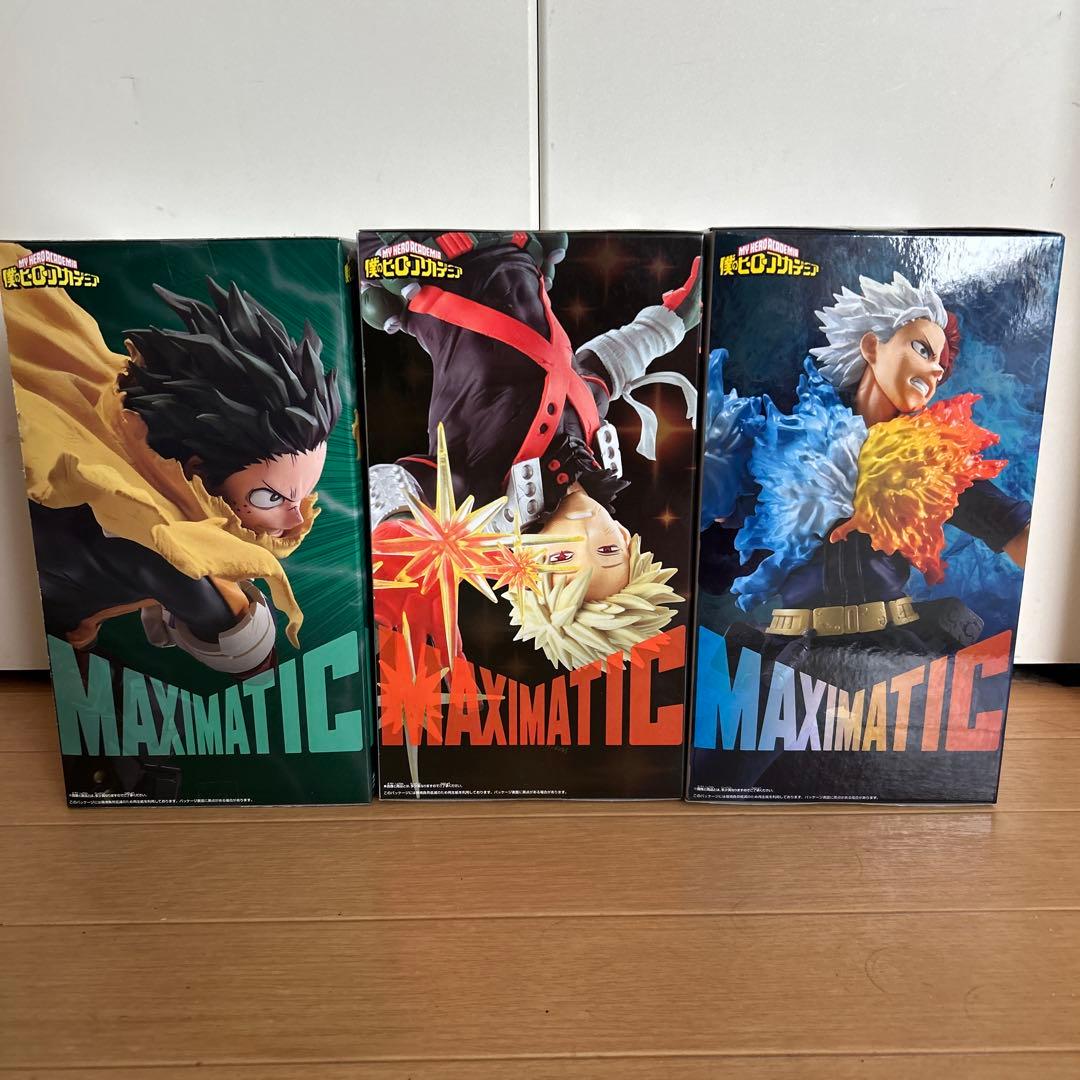 僕のヒーローアカデミア MAXIMATICフィギュア 緑谷出久 爆豪勝己 轟焦凍