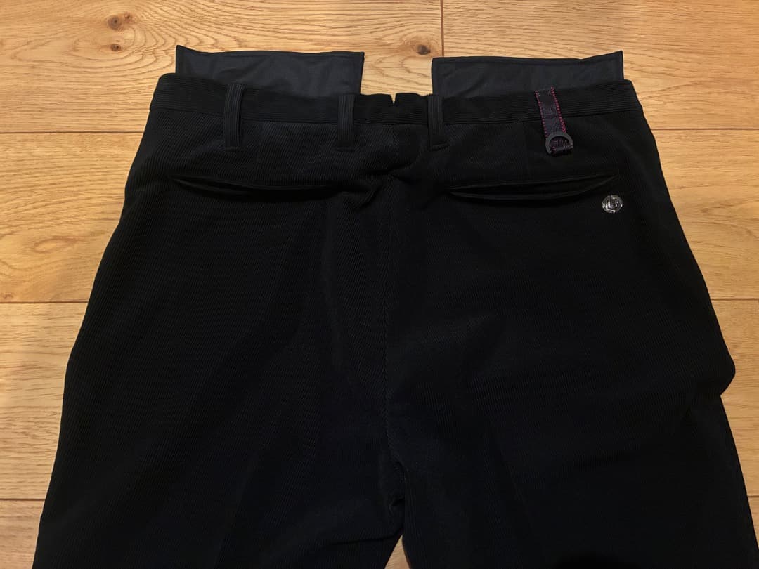 BRIEFING GOLF コーデュロイ パンツ ブラック