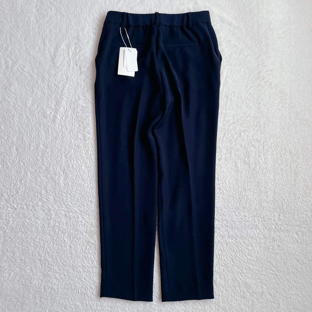 タグ付✨ノーリーズ ノーカラージャケット パンツスーツ セットアップ ネイビー