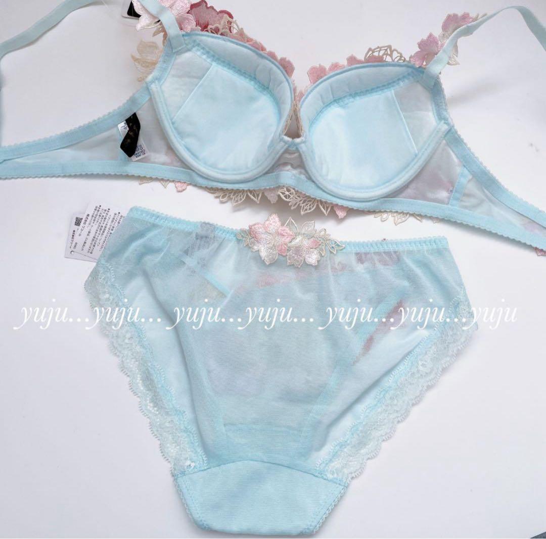 サルート 店舗限定 89グループ 新品タグ付 ブラショーツC70 サックス