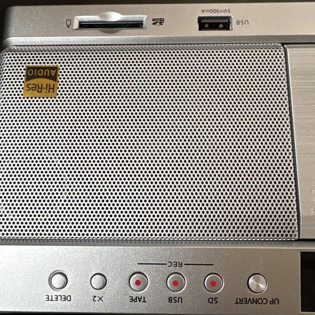 東芝 TY-AK21ハイレゾ対応CDラジカセ AUREX 開封一度使用