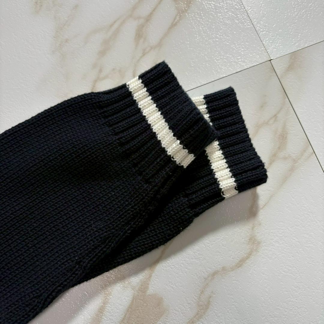 【極美品】モンクレール 25年モデル ダウン カーディガン 切り替え ワッペン