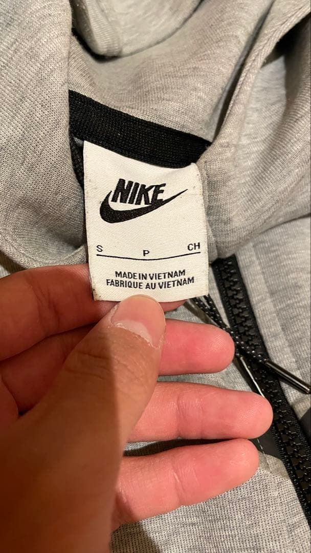 NIKE テックフリース　グレーセットアップ　白タグ