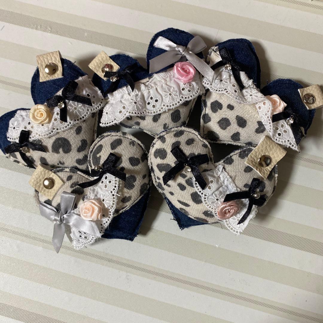 いちごパフェ★デニムリメイクチャーム★お取り置き