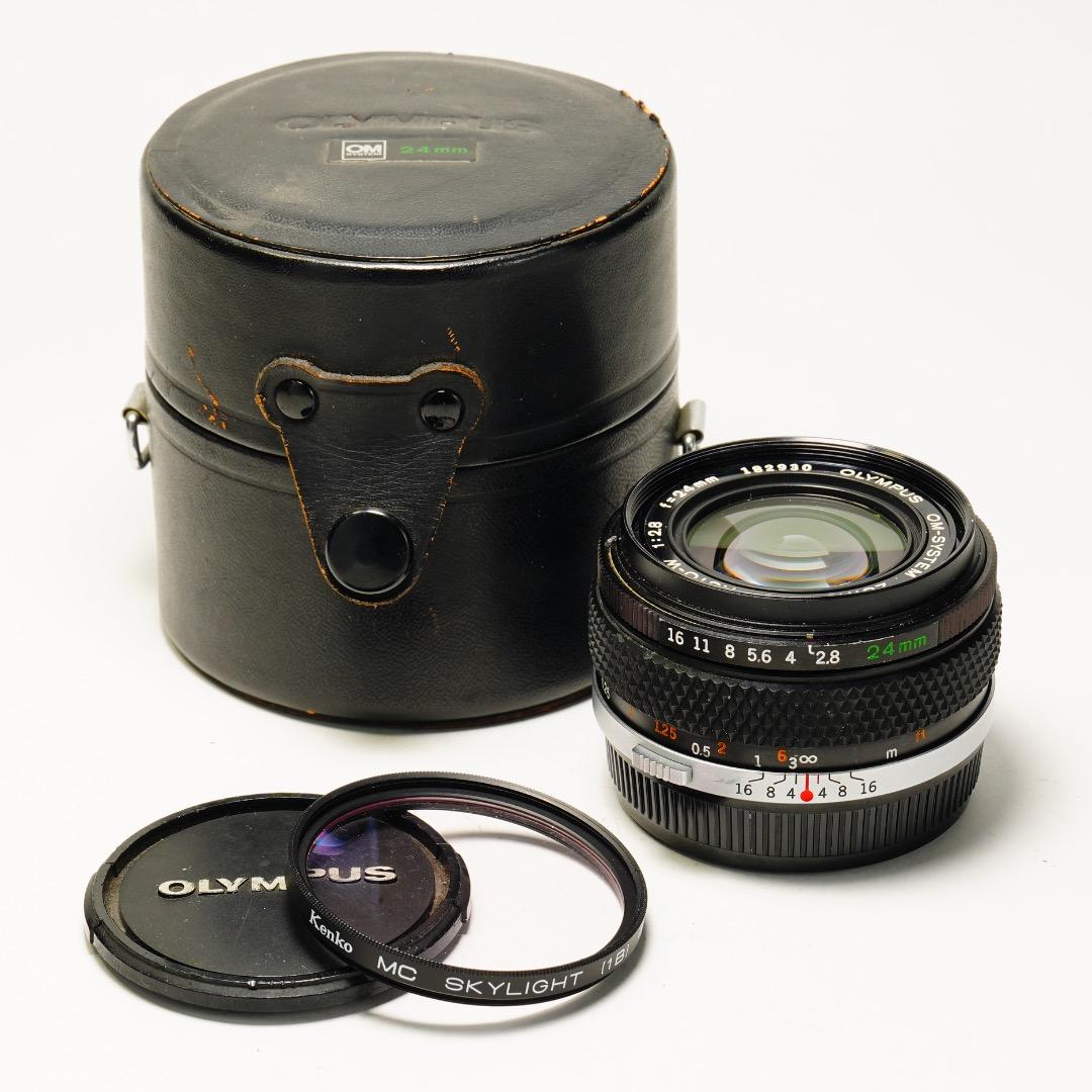 【美品】動作◎ オリンパス Zuiko auto-w 24mm F2.8 930