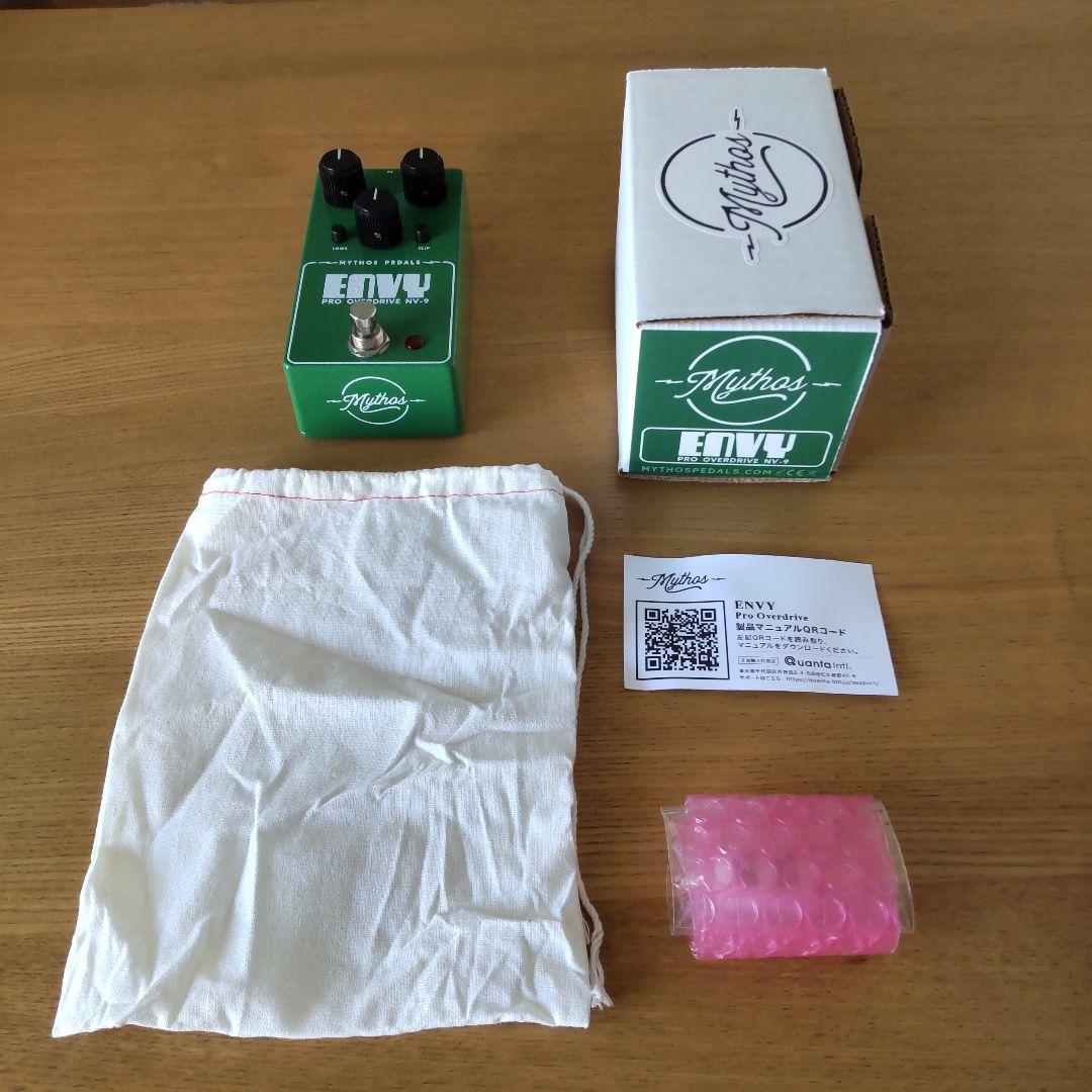 ギター Mythos Pedals ENVY Pro Overdrive NV-9