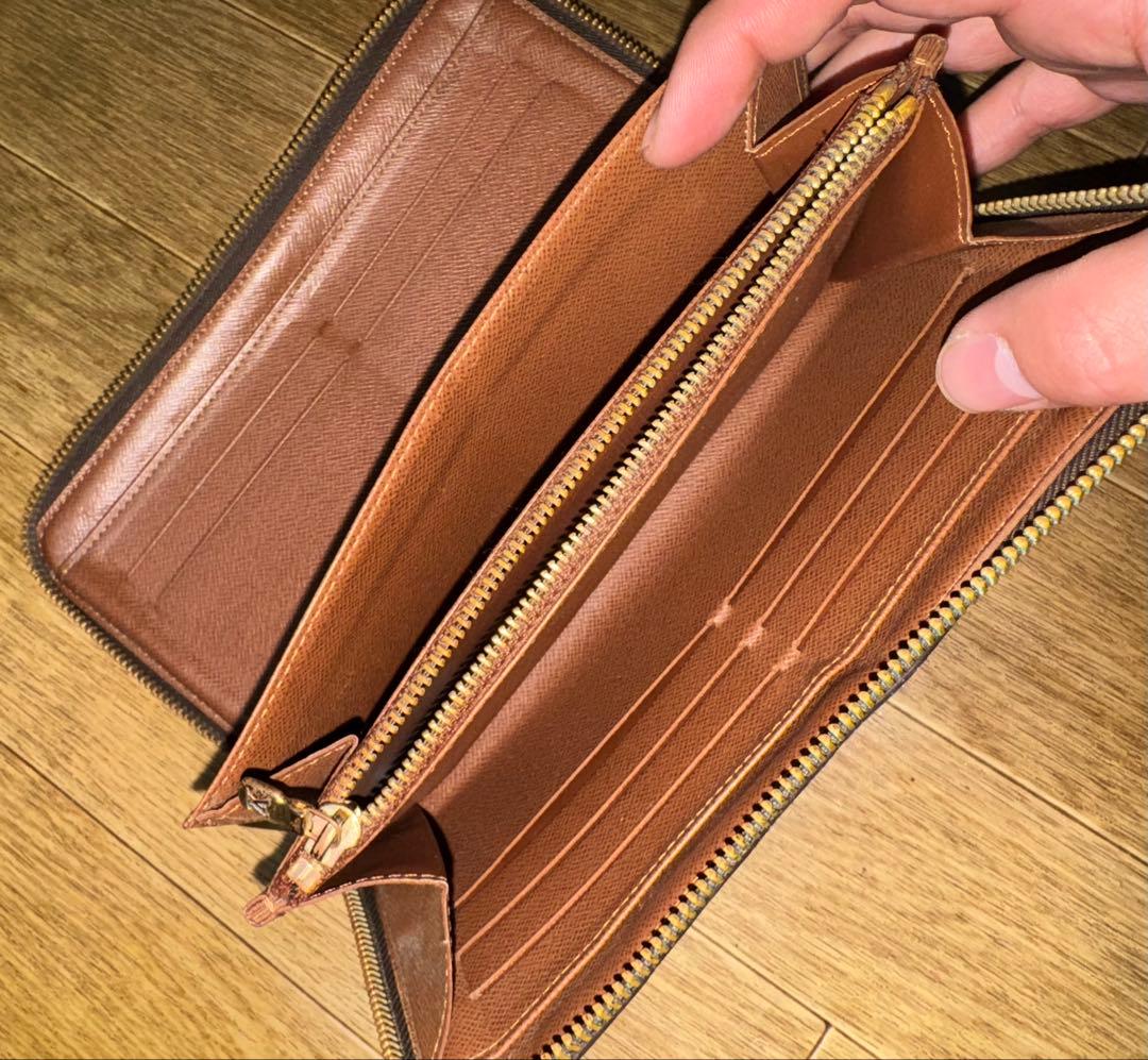 ルイヴィトン モノグラム ジッピーウォレット　ラウンドファスナー 長財布