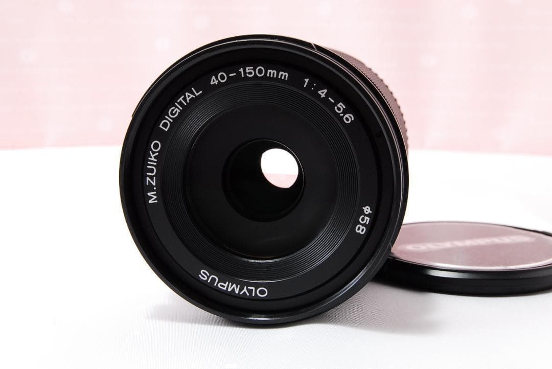 【ブラック】オリンパス M.ZUIKO 40-150mm F4-5.6 R 望遠