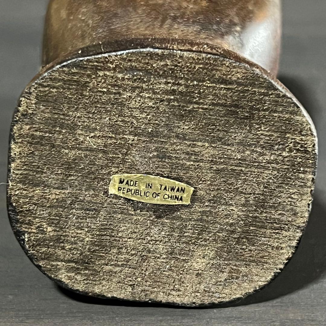 70s ビンテージ FUCK YOU ファックユー ハンド 手 置物 木製 反戦