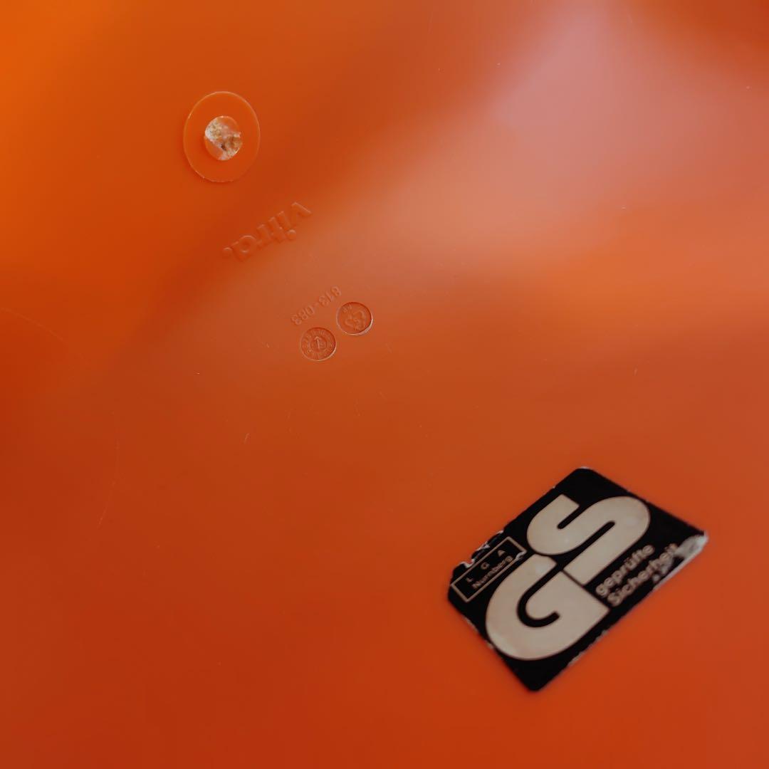 パントンチェア オレンジ